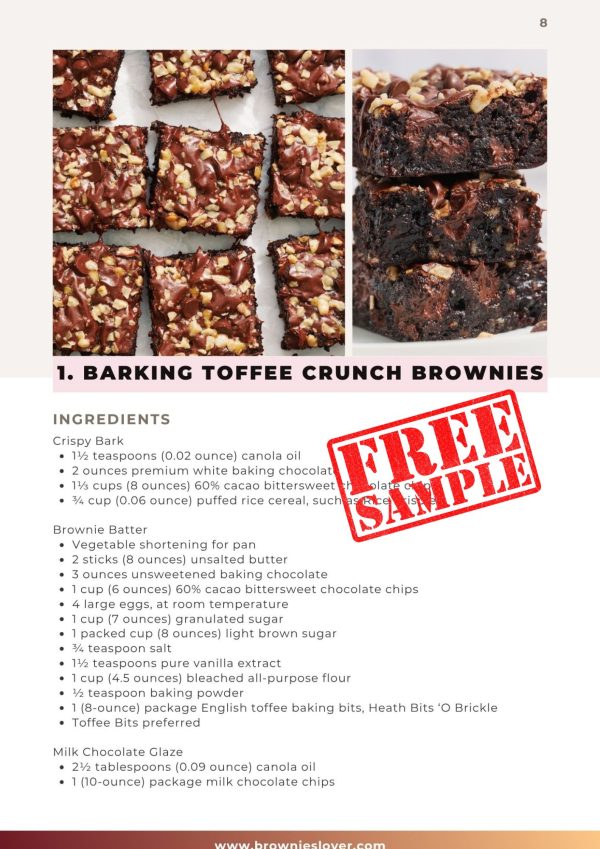 1 The Ultimate Brownie Recipes (300 Recipes Inside)