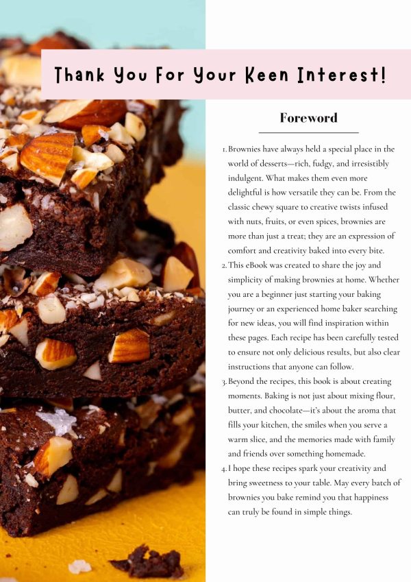 2 The Ultimate Brownie Recipes (300 Recipes Inside)