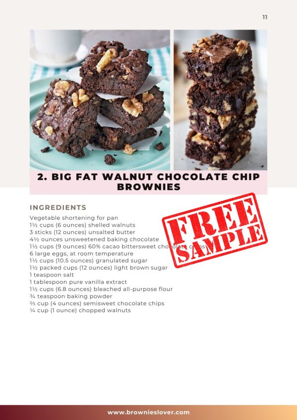 3 The Ultimate Brownie Recipes (300 Recipes Inside)