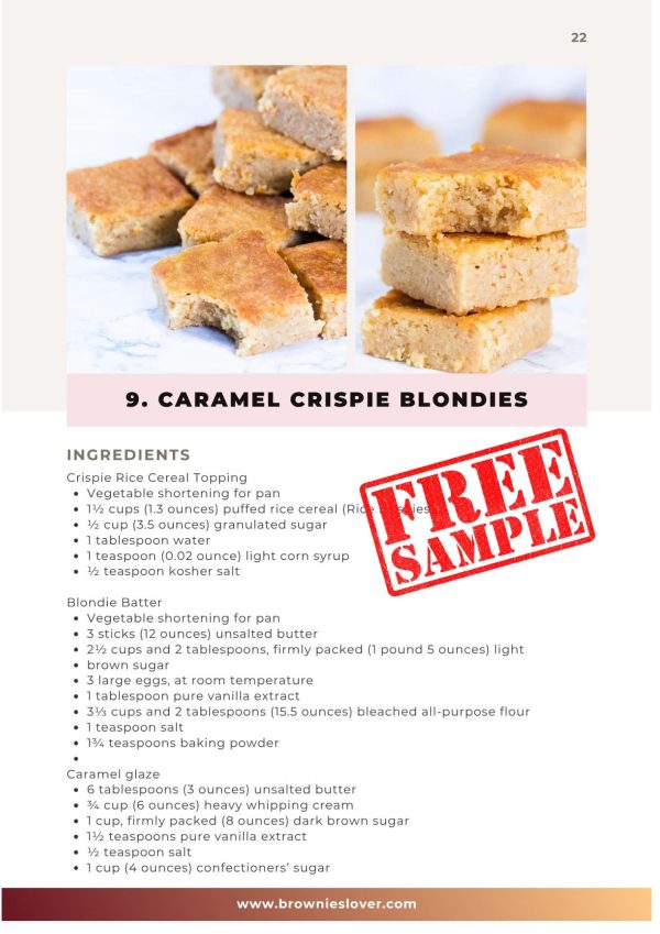 6 The Ultimate Brownie Recipes (300 Recipes Inside)