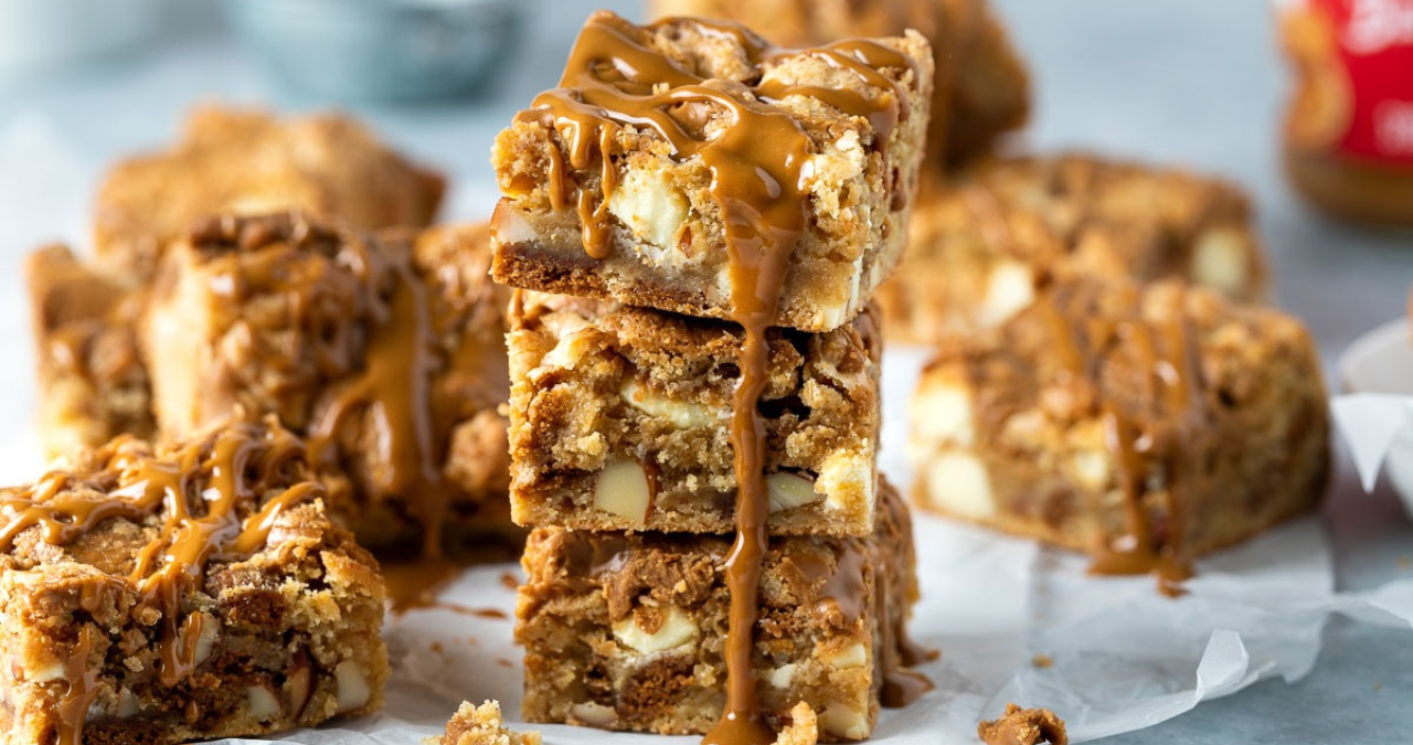 BL - Nutty caramel blondie