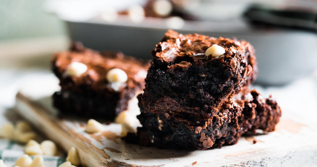BL - triple chocolata macadaamia brownie
